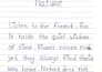 do neat handwriting for handwritten letters, assignments, and notes